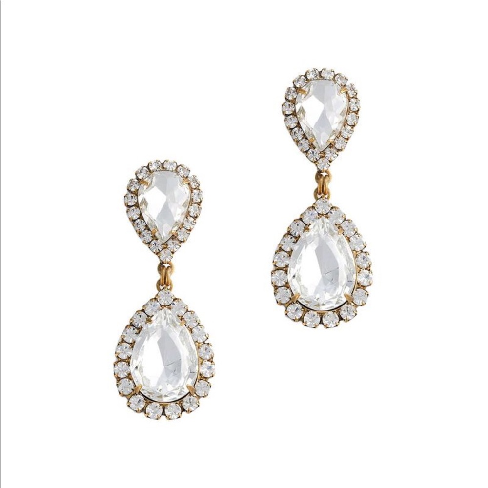 Loren Hope crystal drop earrings